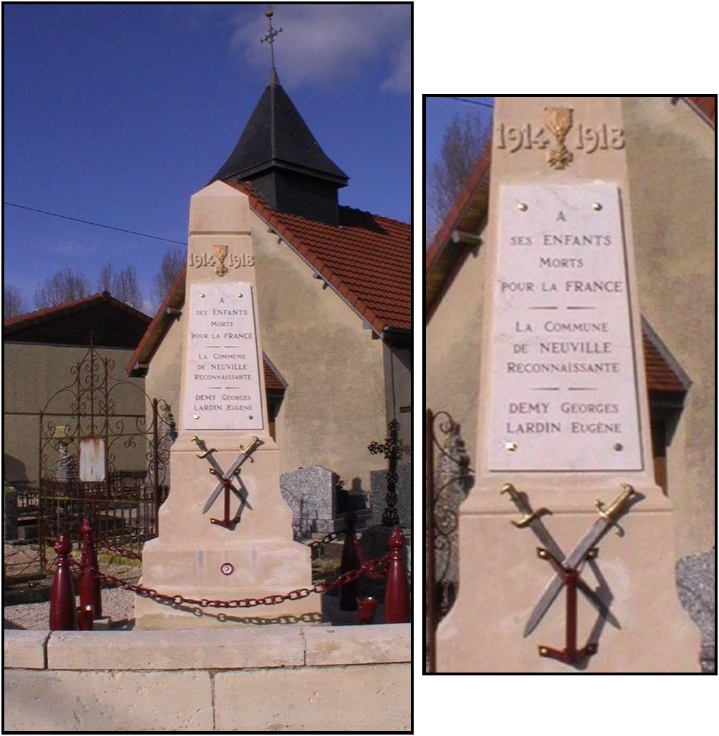 monument aux morts de neuville